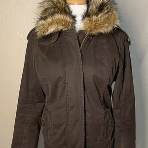 Abercrombie & Fitch Thinsulate Fur Collar Bomber